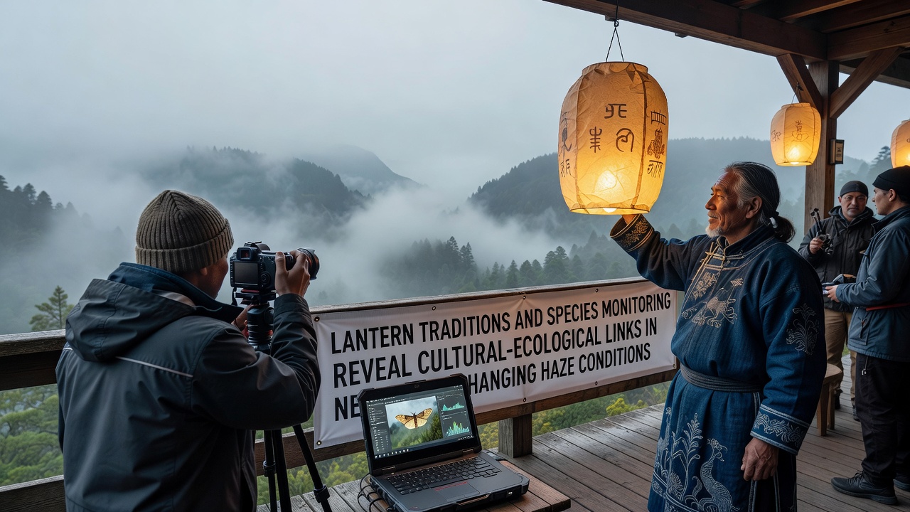 Lantern Traditions and Species Monitoring Reveal Cultural-Ecological Links in Nebelora's Changing Haze Conditions